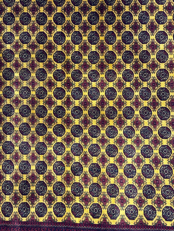 فرش دستباف 6متری تمام کرک طرح مهر سلطان بافت خراسان کد 050036