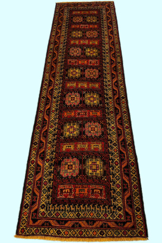 فرش دستباف کناره 2.5متری تمام پشم طلاشور کهنه اطیغه کد 0700139