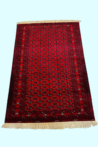 قالیچه دستباف 3متری تمام پشم طرح قابی بلوچ بافت رنگ طبیعی انتیک کد 0700364