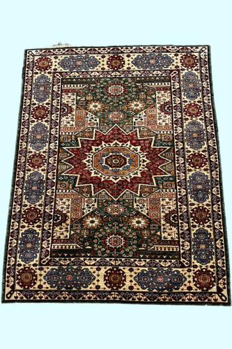 فرش دستباف 3متری تمام پشم عشایری قشقایی رنگ طبیعی کد 0700066