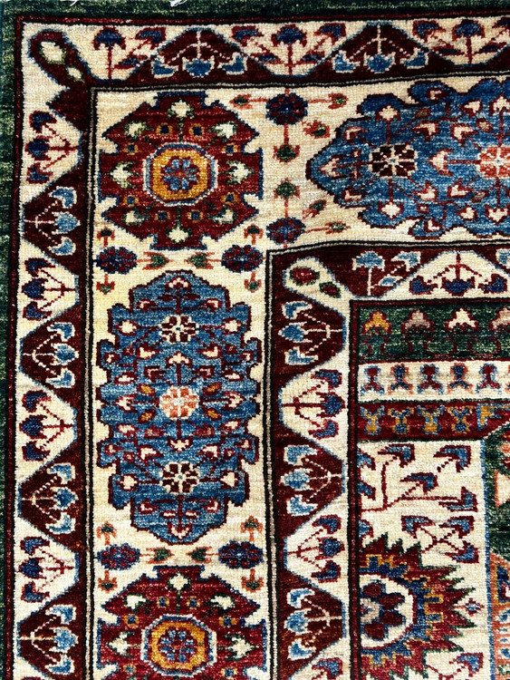 فرش دستباف 3متری تمام پشم عشایری قشقایی رنگ طبیعی کد 0700066