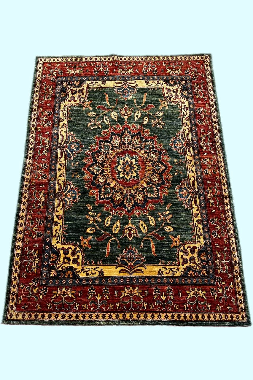 فرش دستباف 3متری تمام پشم عشایری قشقایی رنگ طبیعی کد 0700066