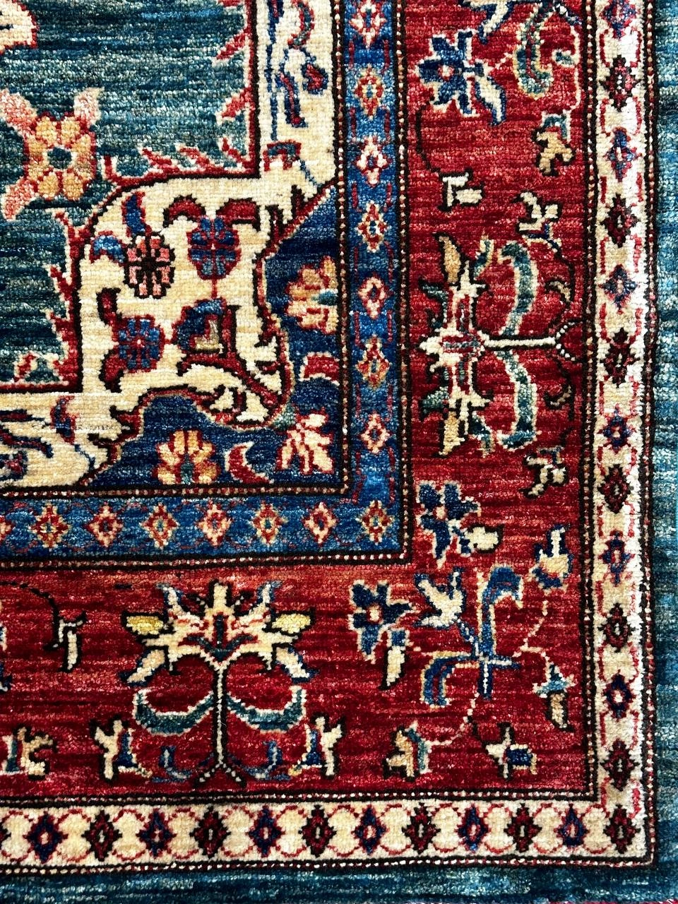 فرش دستباف 3متری تمام پشم عشایری قشقایی رنگ طبیعی کد 0700066