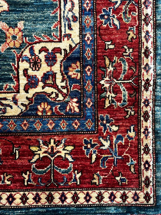 فرش دستباف 3متری تمام پشم عشایری قشقایی رنگ طبیعی کد 0700066