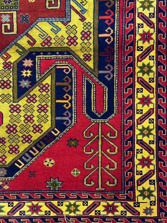 فرش دستباف 2.5متری چله ابریشم نقش پاینده رنگ طبیعی کد0700103