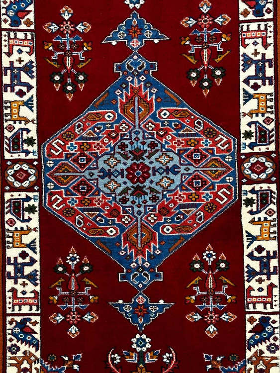 فرش دستباف 2.4 متری تمام پشم نقش لچ و ترنچ بافت خراسان رنگ طبیعی کد 0700329فرش دستباف 2.4 متری تمام پشم نقش لچ و ترنچ بافت خراسان رنگ طبیعی کد 0700329