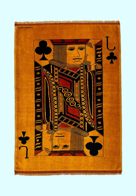 فرش دستباف2.5متری تمام پشم نقش سرباز خواج بافت خراسان رنگ طبیعی کد 0700009