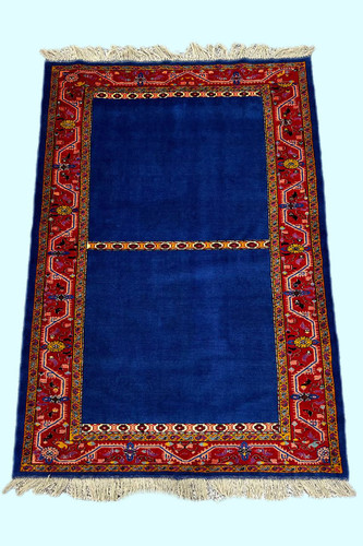 فرش دستباف 3متری کف ساده تمام پشم گل ابریشم بافت خراسان رنگ طبیعی کد 0700001