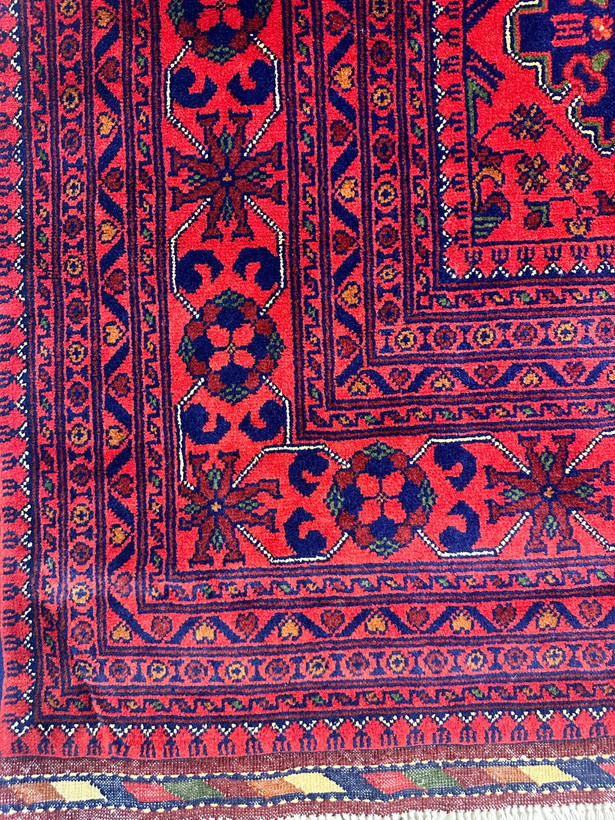 فرش دستبافت 12متری تمام کرک مرینوس نقش خامیاب رنگ گیاهی کد0300067