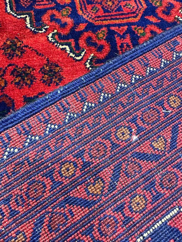 فرش دستبافت 9متری تمام کرک مرینوس نقش خامیاب رنگ گیاهی کد0400066