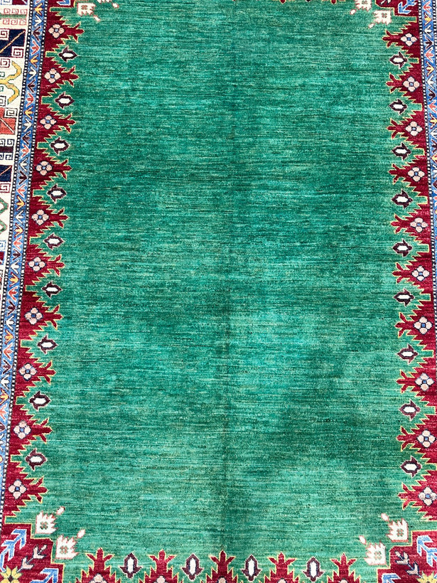 فرش دستبافت 4متری تمام پشم دستریس سلطان اباد رنگ گیاهی کد 0600171